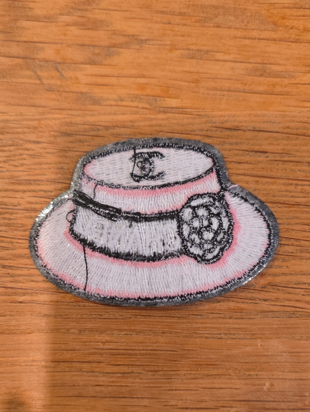 Stylish Hat Iron On Patch - Picture 3 of 4